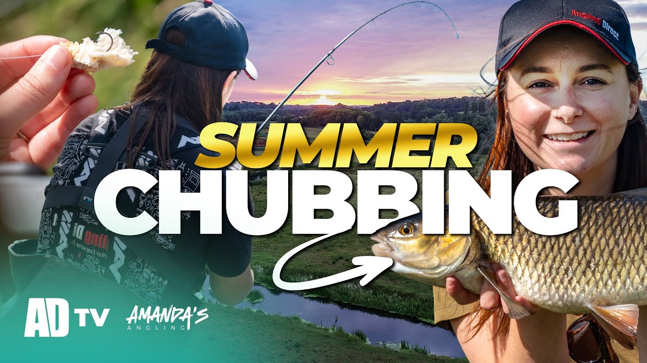 Summer Chub Fishing - Freelining Bread - Amanda's Angling