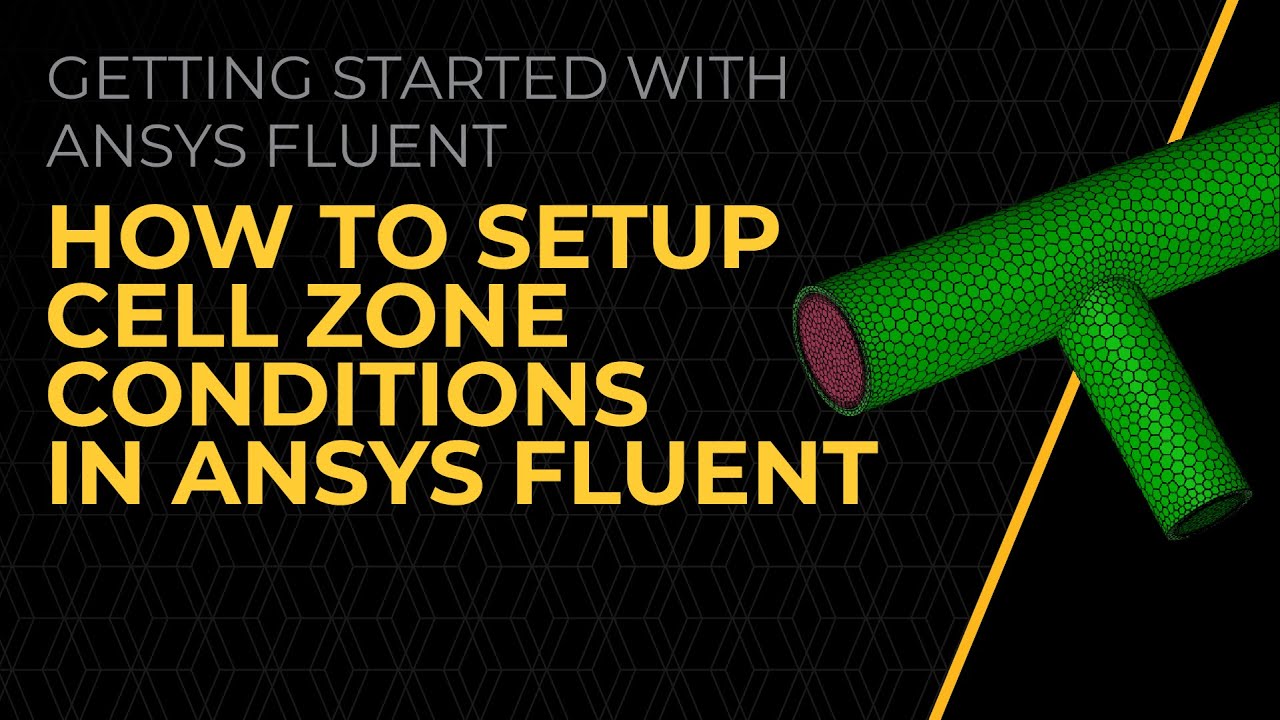 How to Set Up Cell Zone Conditions in Ansys Fluent — Lesson 5