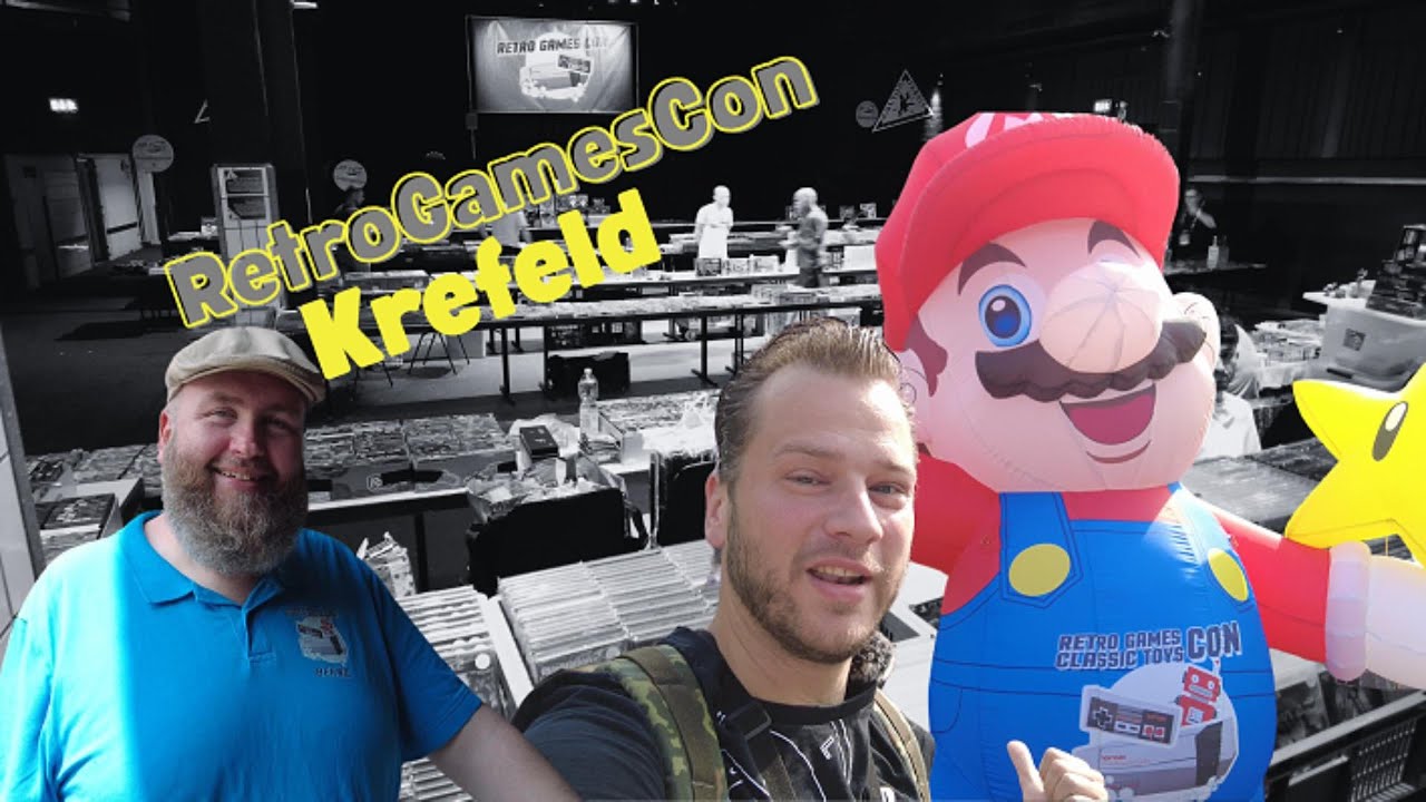 RetroGamesCon Krefeld 2025 – mehr Stände, mehr Hitze, mehr Retro! - Gamecollector bleibt cool :P