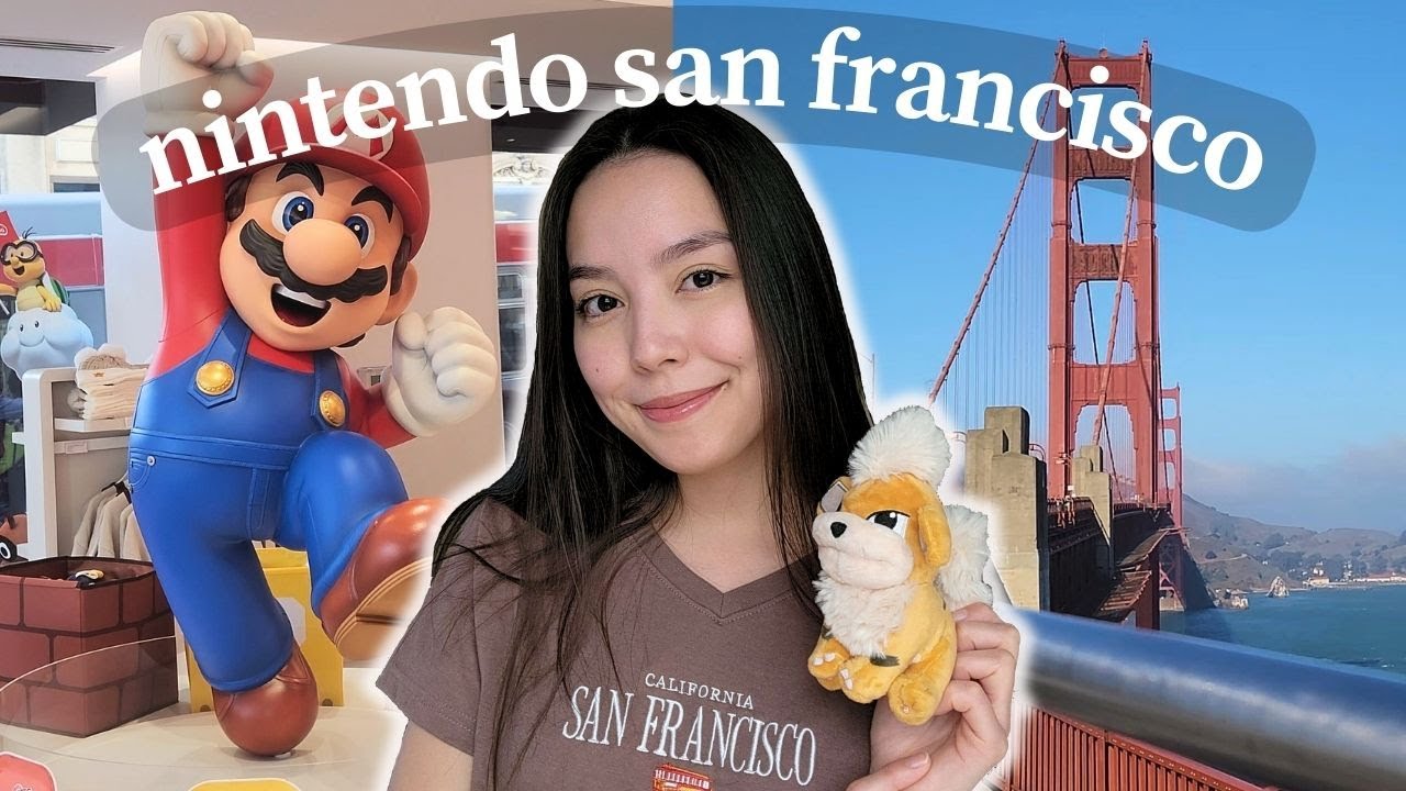 Visiting the Nintendo Store in San Francisco!