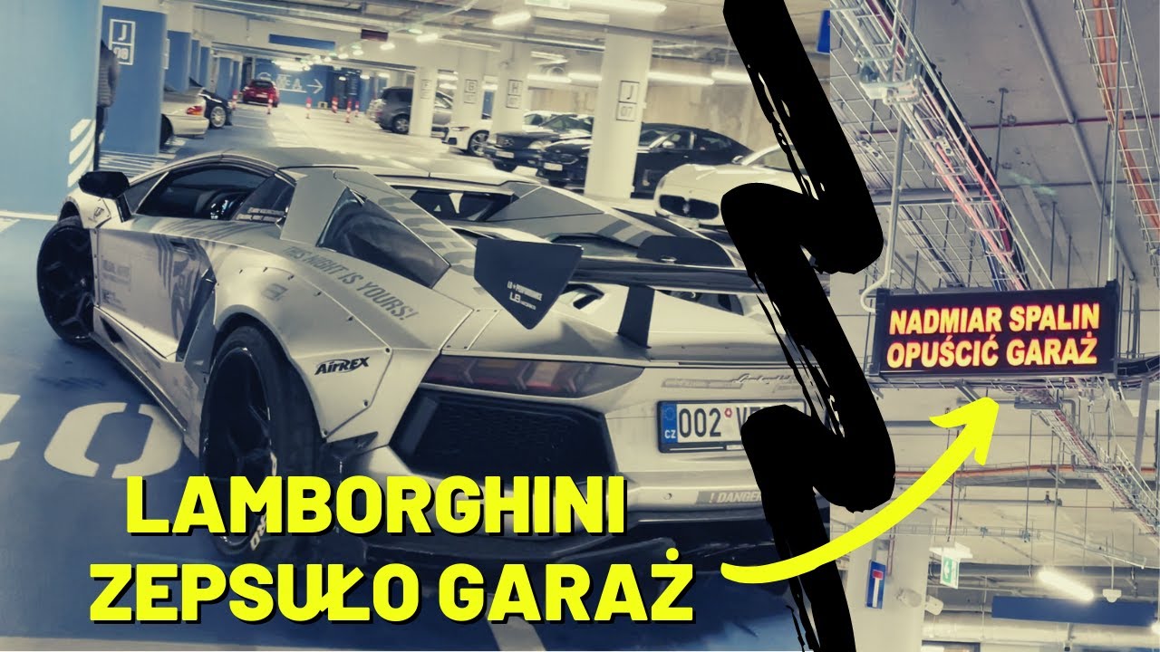 Lamborghini od BUDDY zepsuło garaż, czyli wypad na zlot do Warszawy!