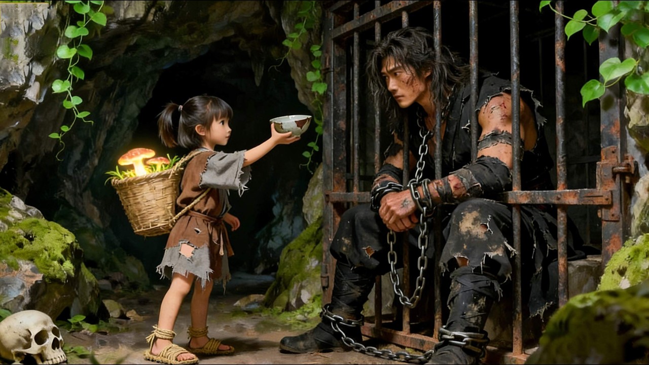 乞丐女孩好心救被囚禁的少年，怎料他是上古魔尊，從此命運逆襲#武俠 #熱門 #movie #中國電視劇#4k #仙侠