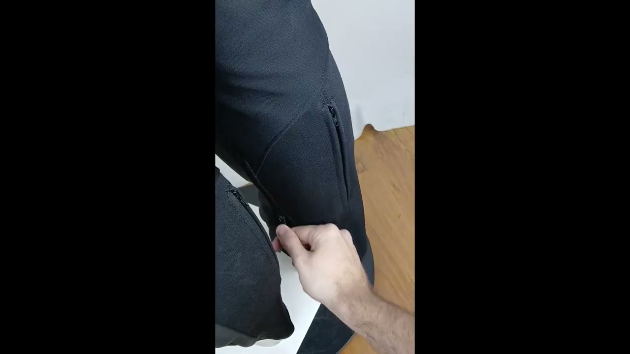 Calça Alpinestars Track V2 Preta Couro Racing