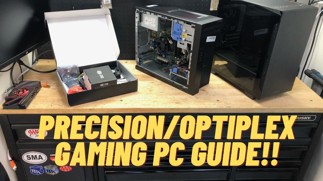 Dell Precision/Optiplex case swap detailed guide!! Gaming on a budget!!