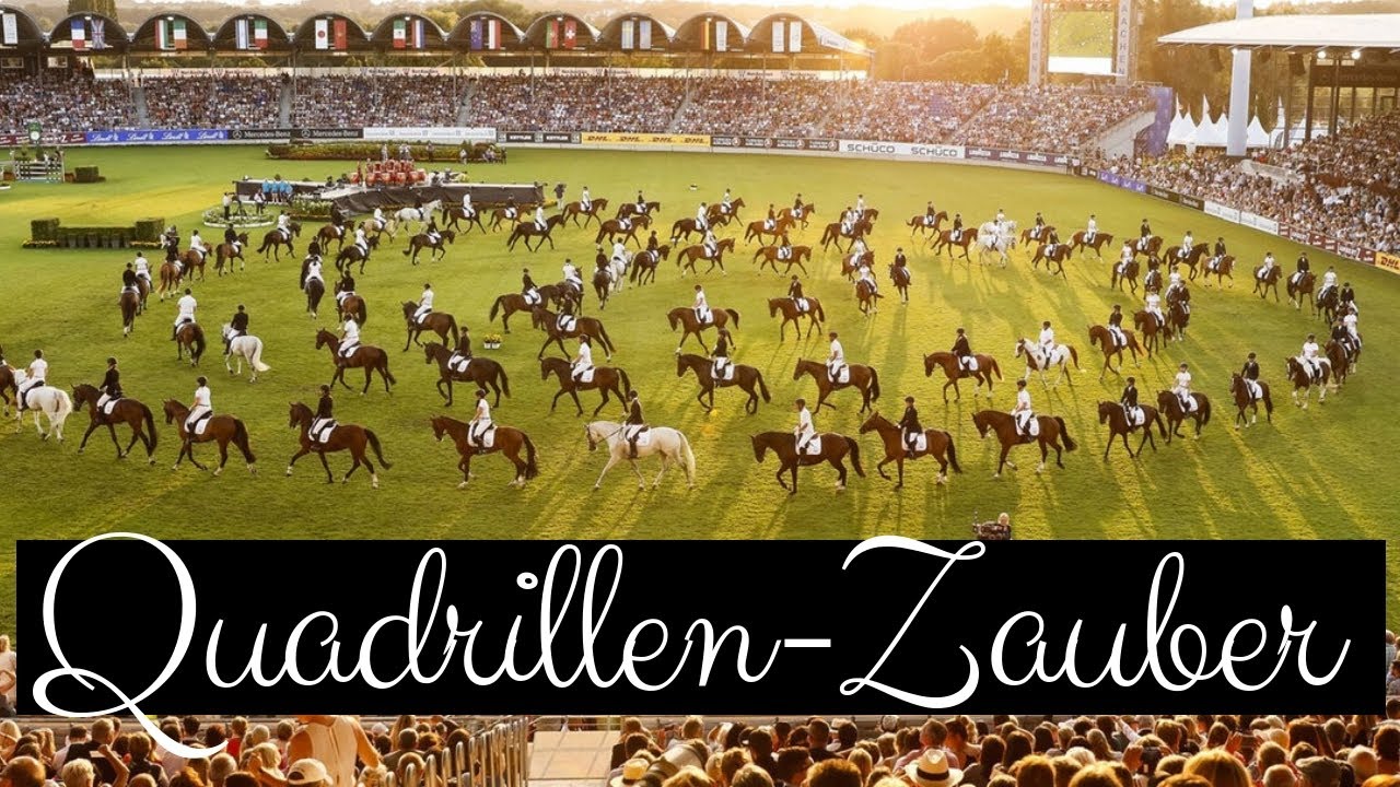 Wow was für eine große Quadrille 😱 | So viele Pferde! | Eröffnungsfeier | CHIO Aachen 2018 |