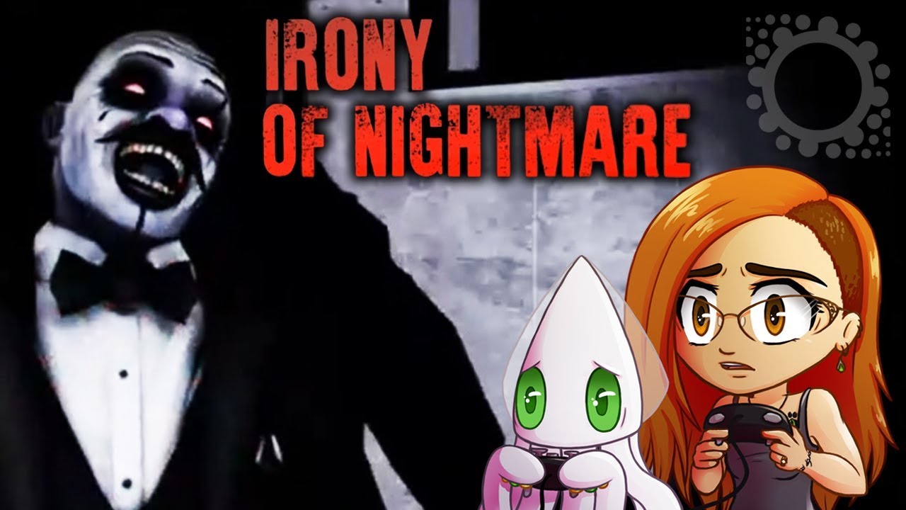 Irony of Nightmare - ANGRY HOLIDAY CLOWN MIME ~Full Playthrough & Both Endings~ (Indie Horror Game)
