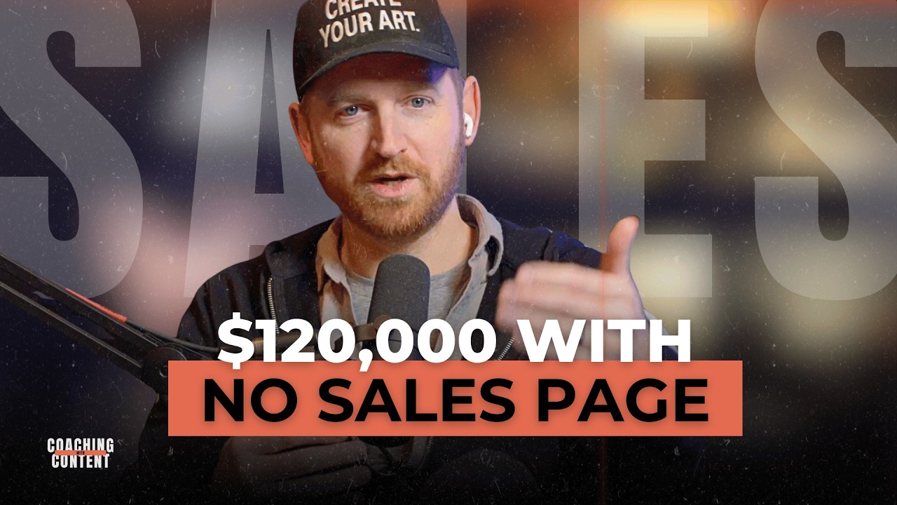 How Adam Ivy Closed $120K Without a Sales Page