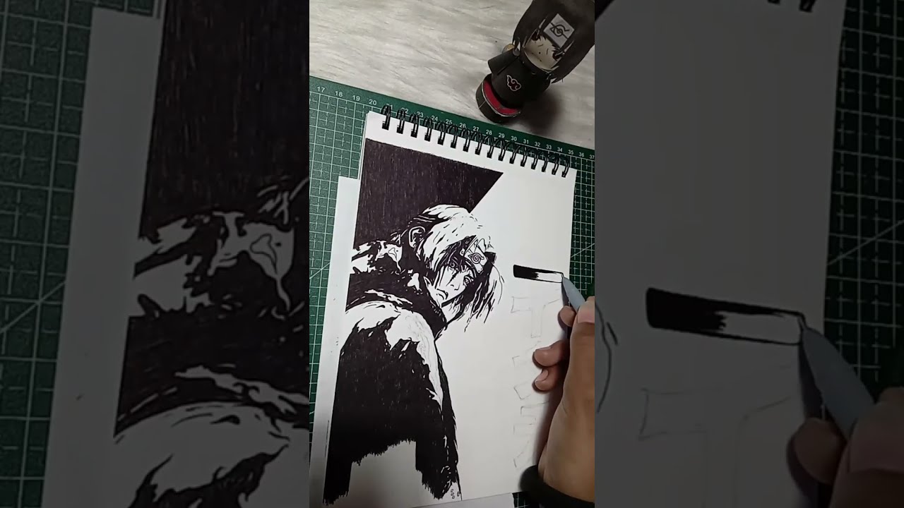 TheArtStudio_nr is live#itachi#sketch#anime#live#drawing#artist#subscribe#anime
