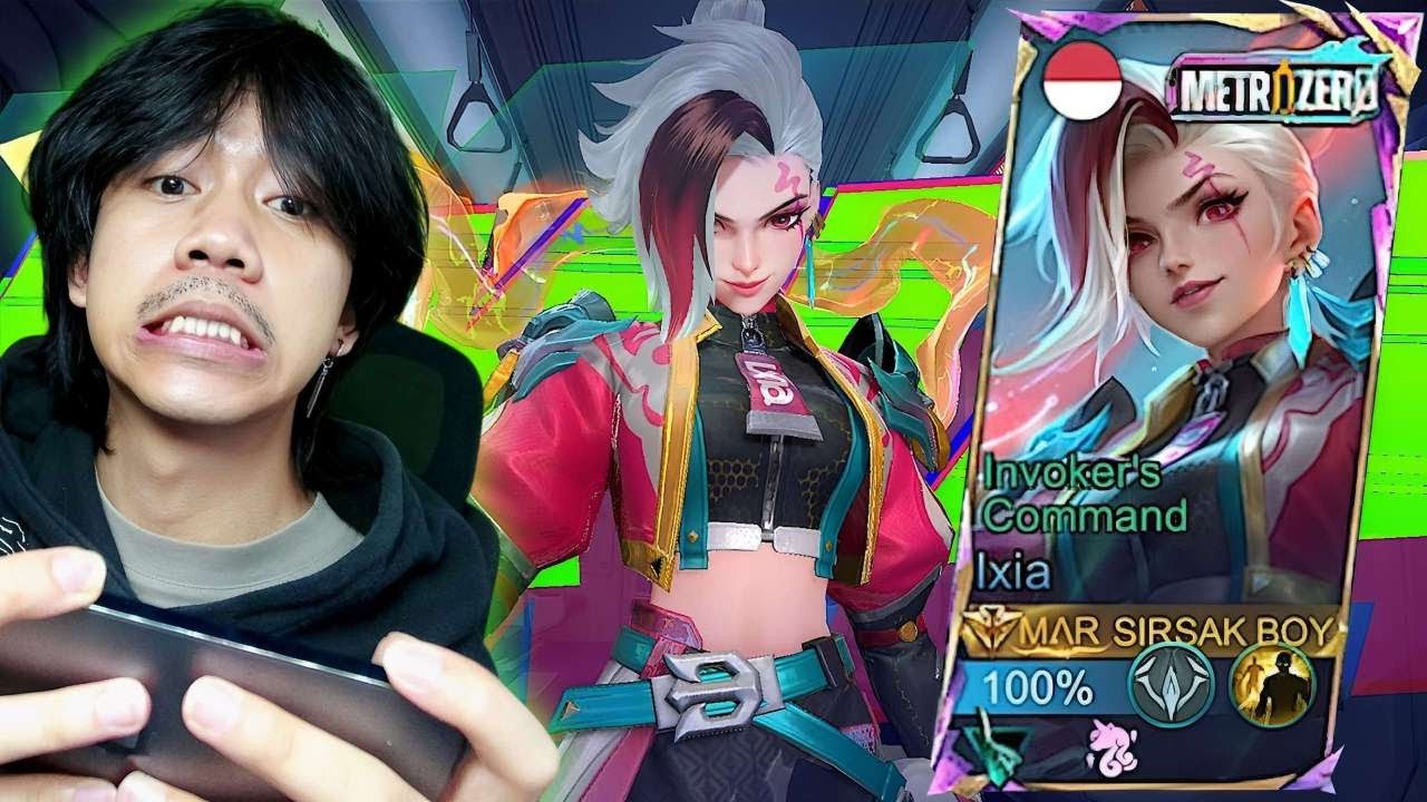 REVIEW SKIN METRO ZERO IXIA INVOKER'S COMMAND - Mobile legends