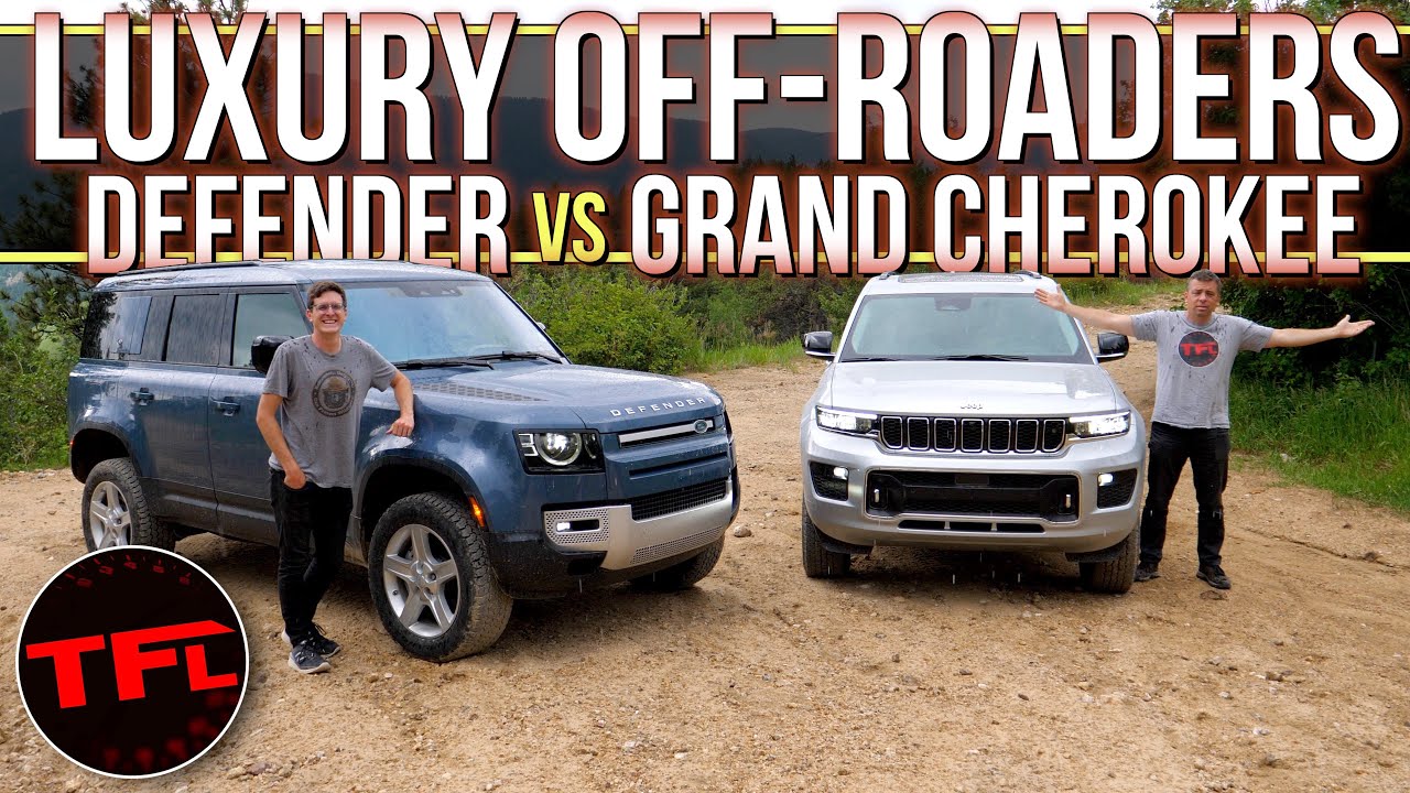 Defender vs. Grand Cherokee: One Of These Two Luxury SUVs Is Hands Down The Off-Road KING!