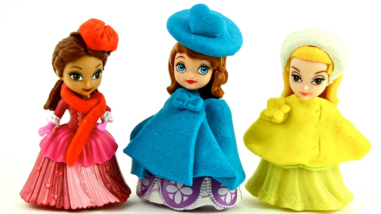 Disney Princess Sofia Primera Play-Doh Plastilina Video Juguetes Toy College