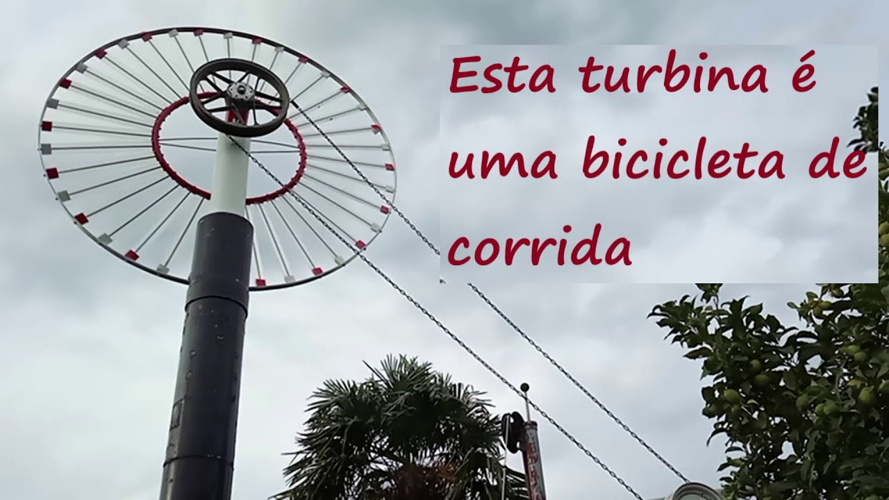 Turbina eólica fina