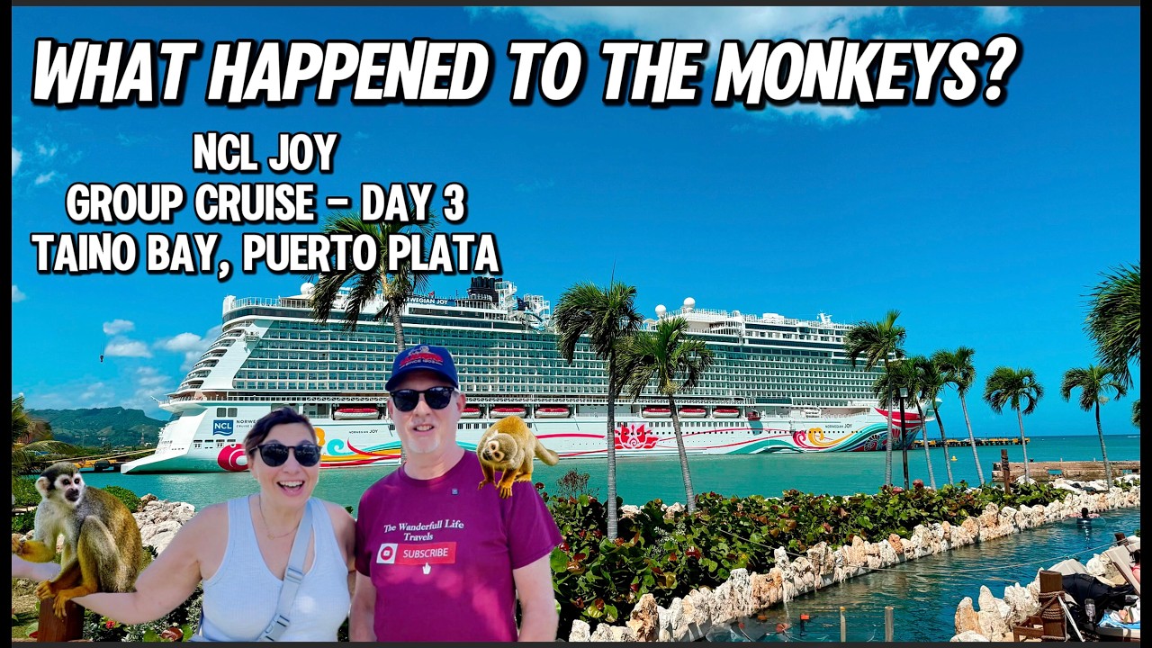 Инцидент с обезьянами в Пуэрто-Плате | Круиз Norwegian Joy Group, день 3