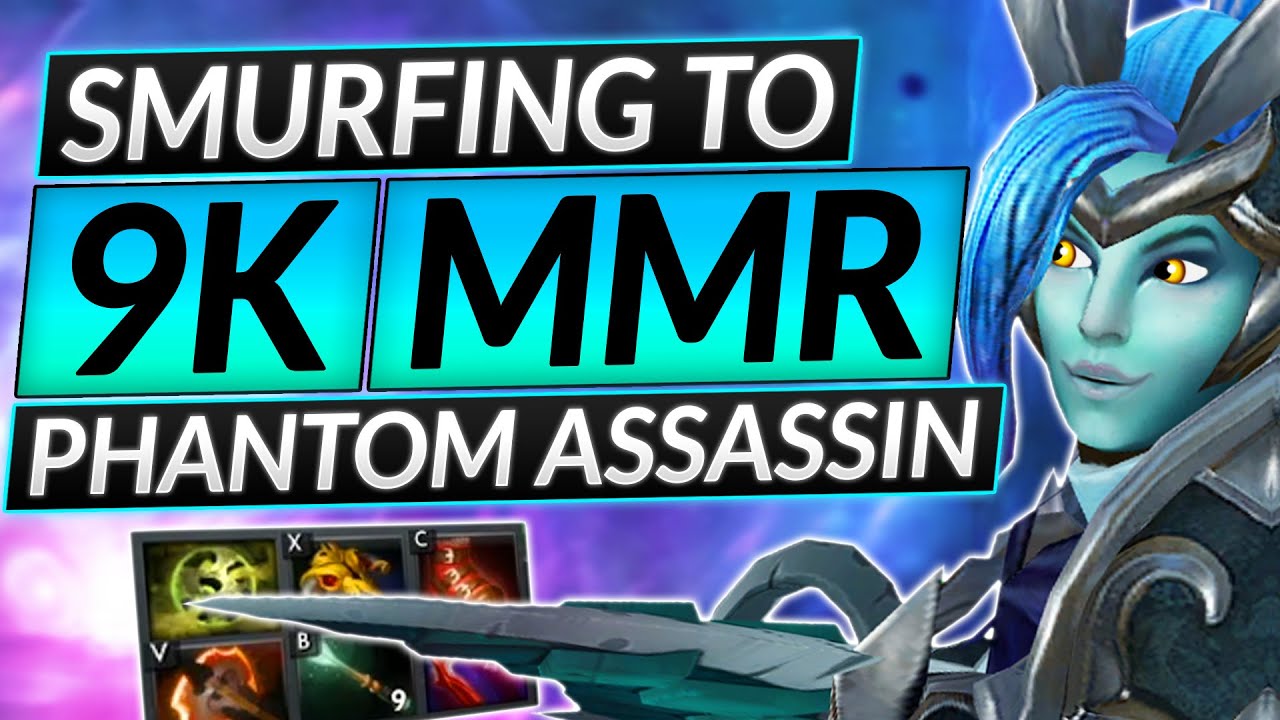 SMURFING AS Phantom Assassin - This Carry Hero IS BROKEN up to 9K MMR - Dota 2 Guide