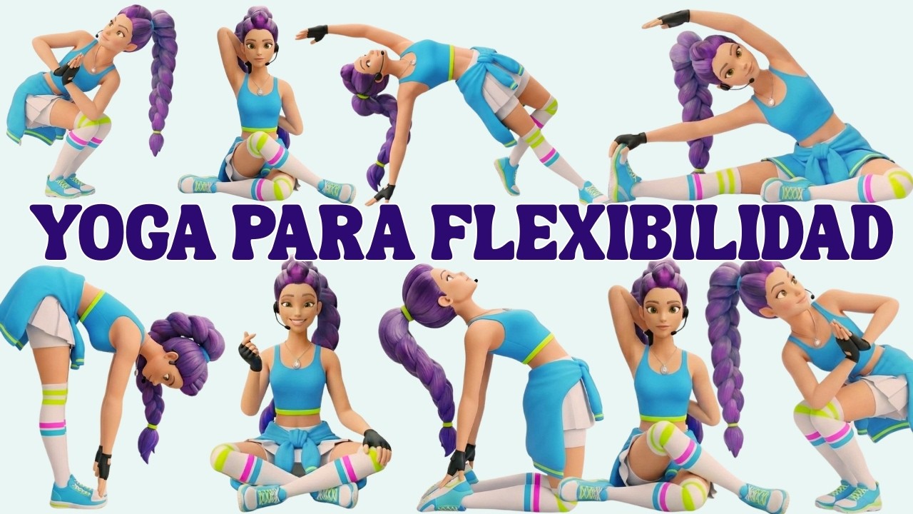 Yoga Fácil para Niños: Más Flexibilidad y Cuerpo Fuerte | Posturas de Yoga para Niños