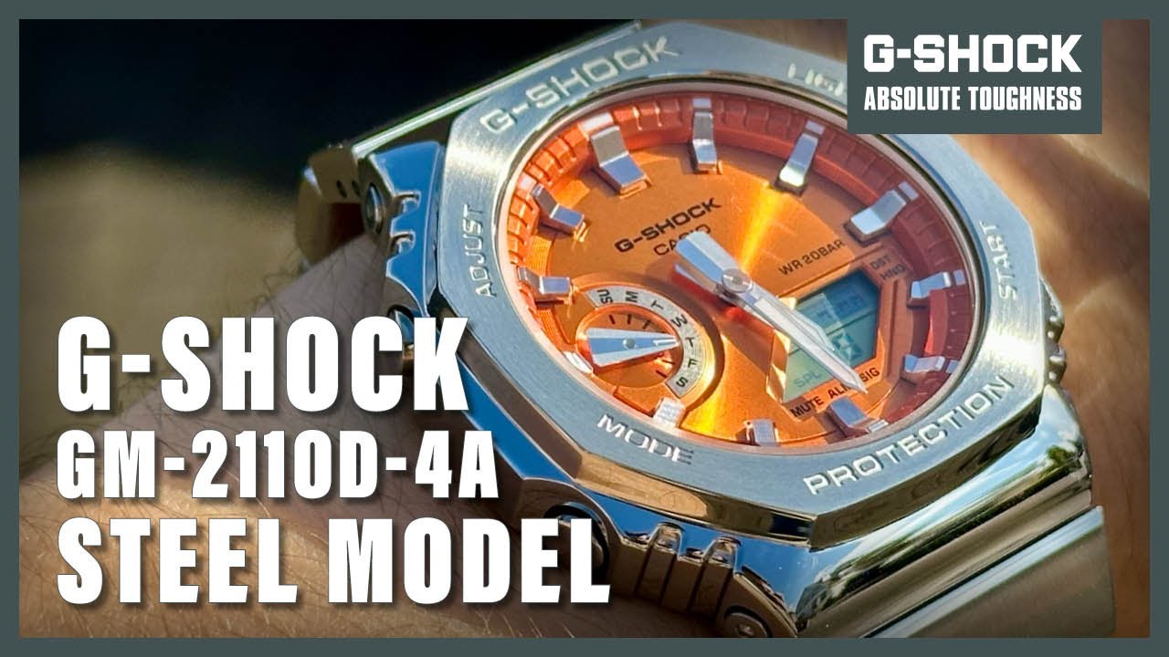 Unboxing The New Casio G-Shock GM-2110D-4A