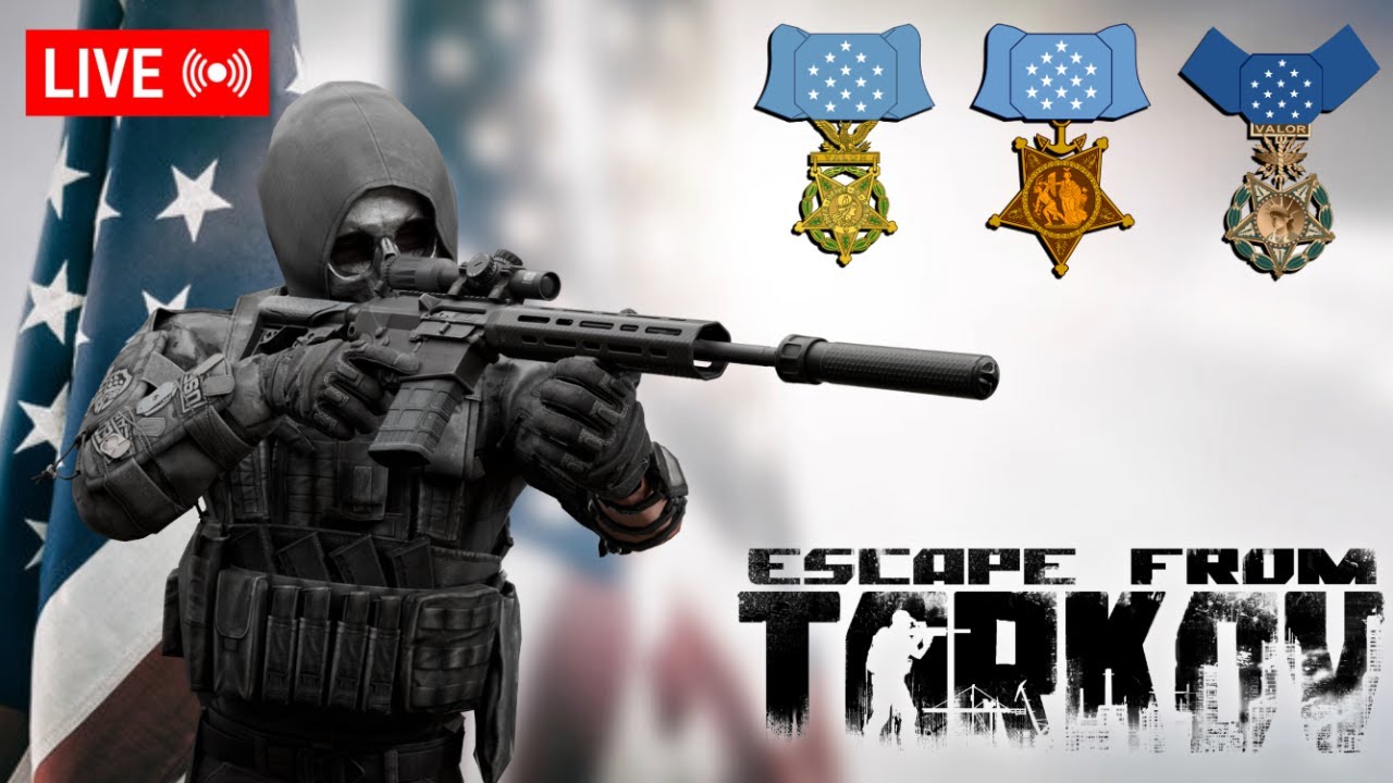 🔴 Escape From Tarkov LIVE &ndash; Icebreaker Grind & Medal of Honor Memorial Day Tribute