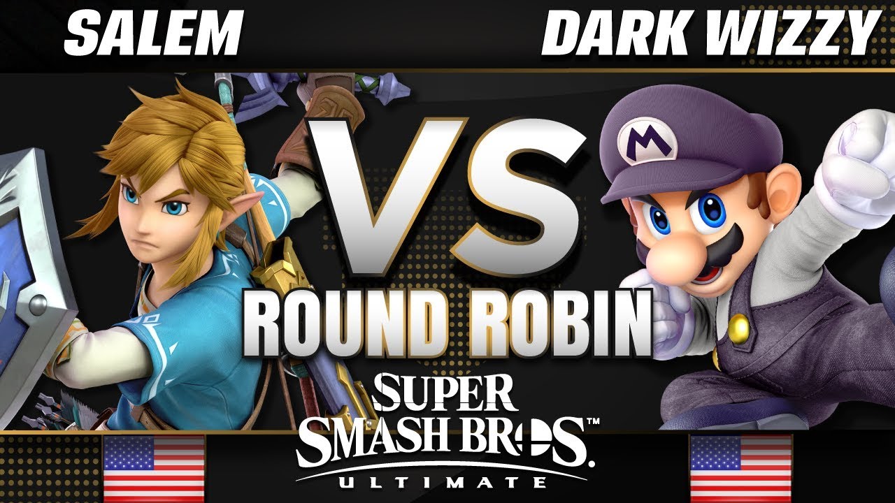 Салем (Линк) против Дарк Виззи (Марио) — Smash Ultimate MVG Round-Robin