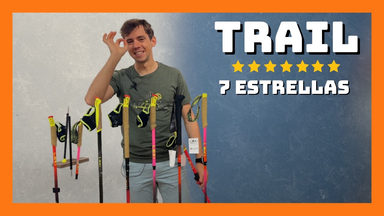 🌟 COMPARATIVA de los 7 modelos de BASTONES LEKI para Trail Running