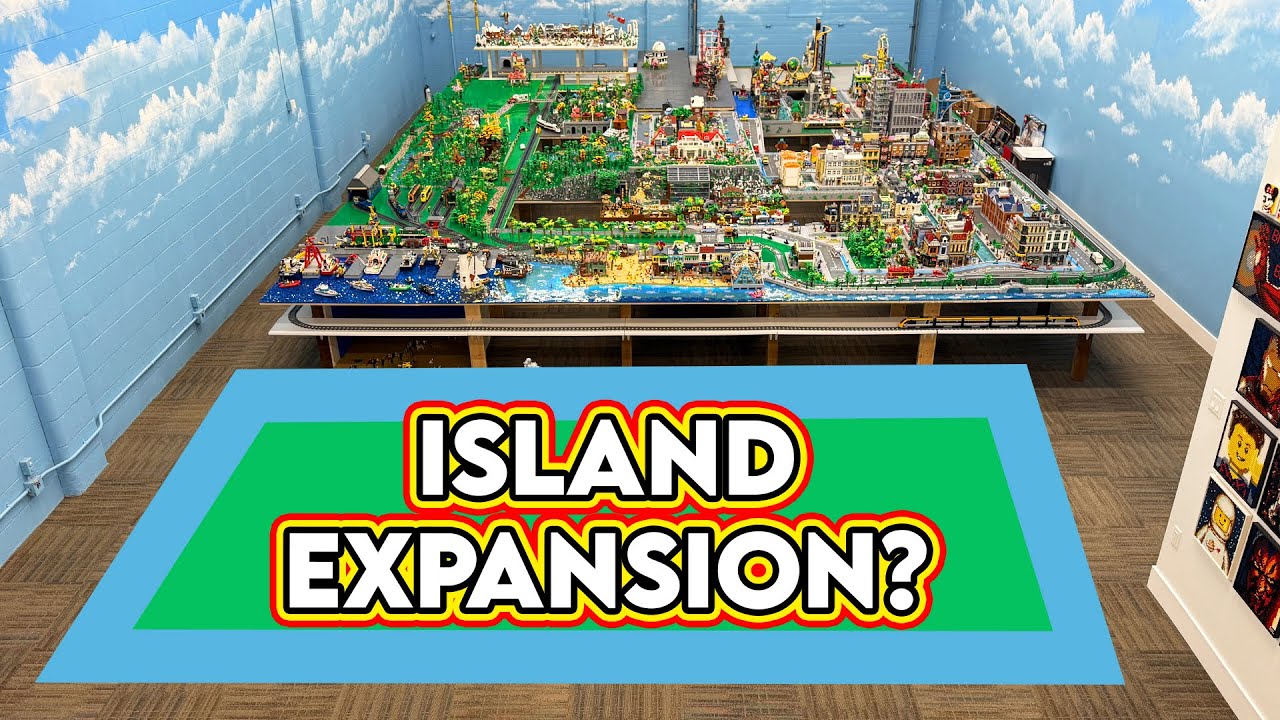 140 Baseplate LEGO City Island Expansion?