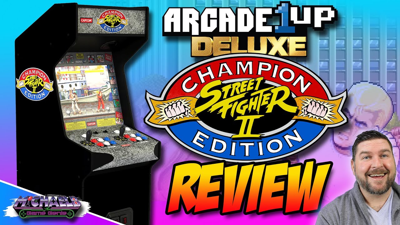 Обзор Arcade1Up Deluxe Street Fighter 2 Champion Edition!