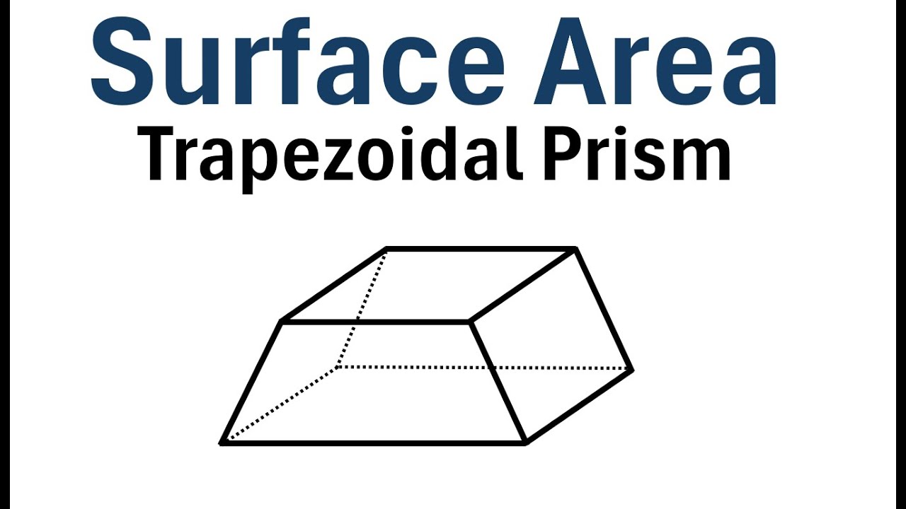 How to Find Surface Area of a Trapezoidal Prism