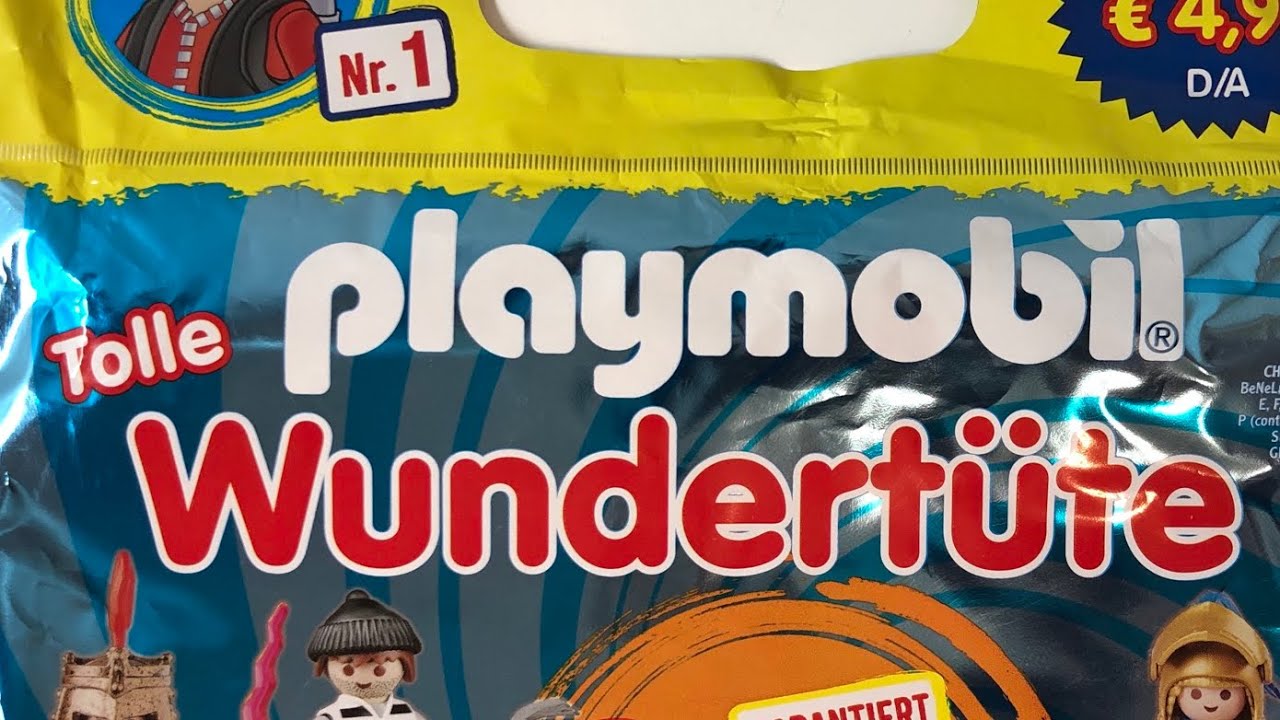 Tolle playmobil 2 Wundertüte auspacken