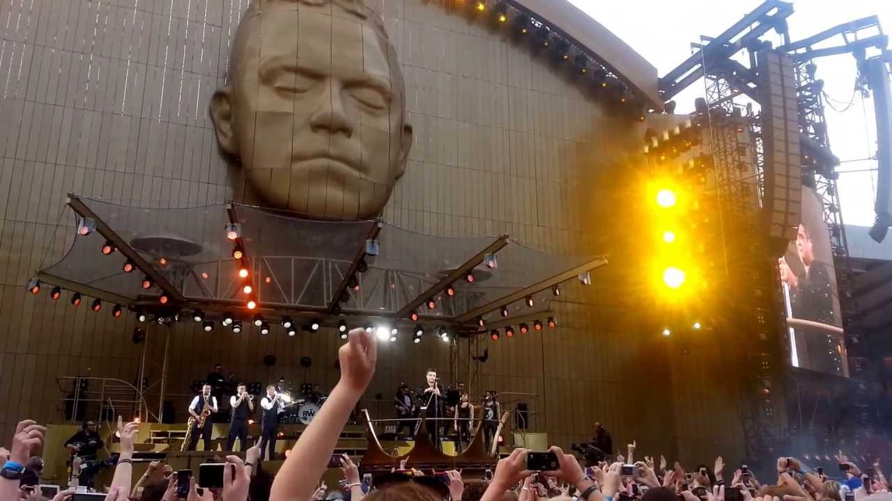 Robbie Williams, Hampden Park 25th June 2013