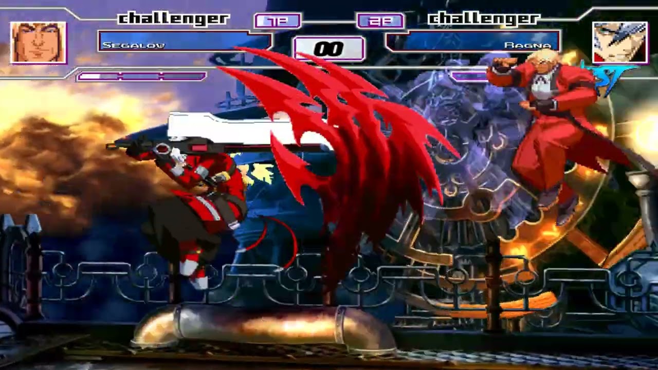 [М.U.G.Е.N] − Segalow vs Ragna the Bloodedge