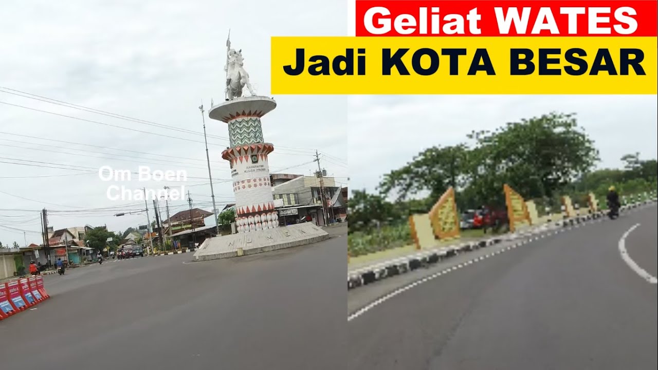 🔴 WATES BERPOTENSI JADI KOTA BESAR‼️ TERLIHAT PENYEBARANNYA