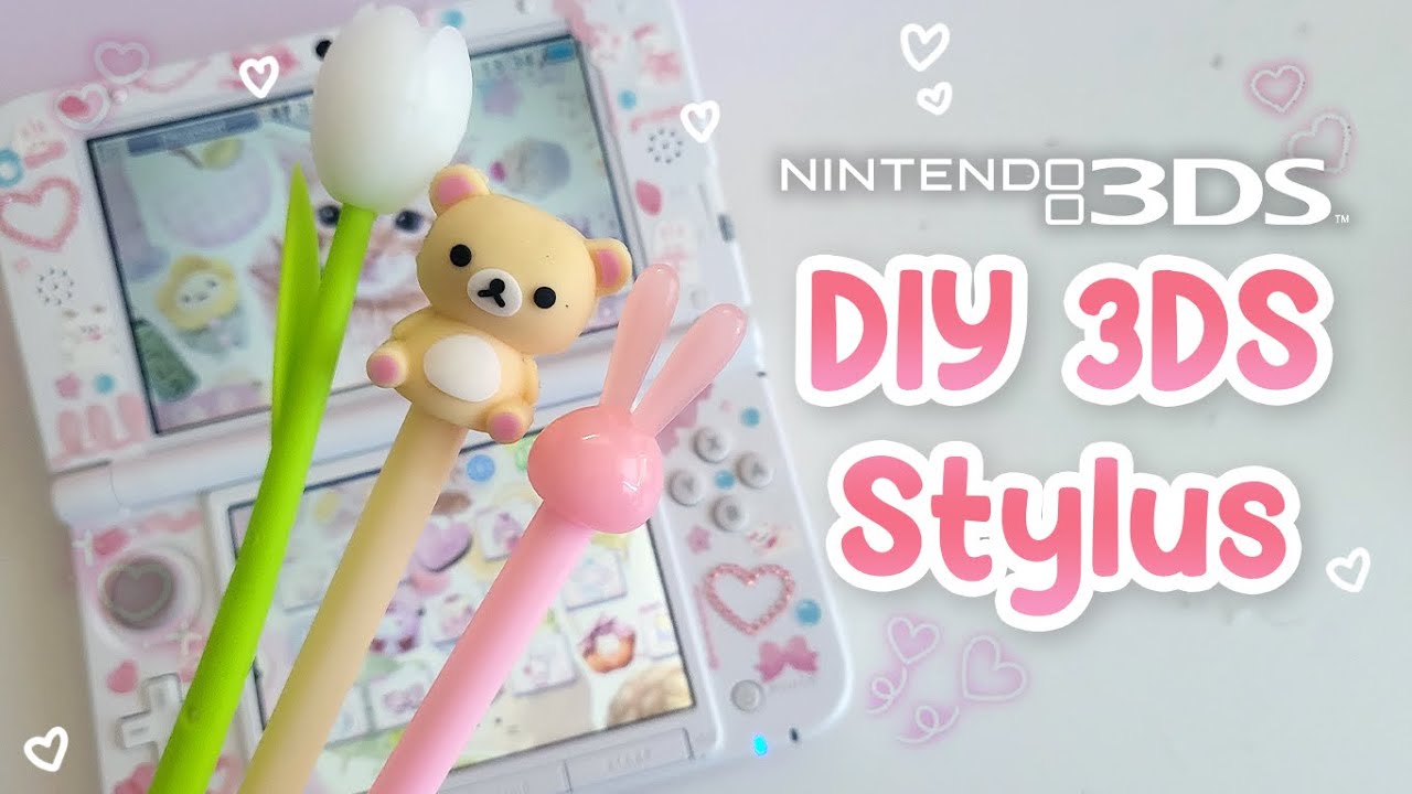 How to make your own 3ds Stylus 🎀
