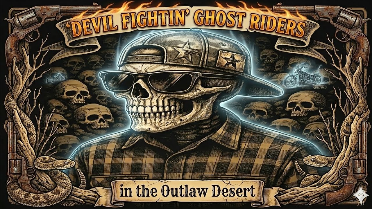 🔥 Fighting the Devil in the Outlaw Desert 🔥 | Dark Outlaw Country Rap 🌵💀