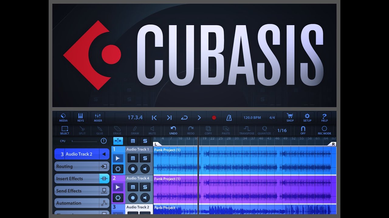 Cubasis, Production Tips and Tricks for Bass, Demo for iPad