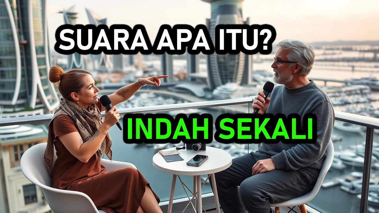 Bule-Bule Ini Takjub Mendengar Suara Adzan