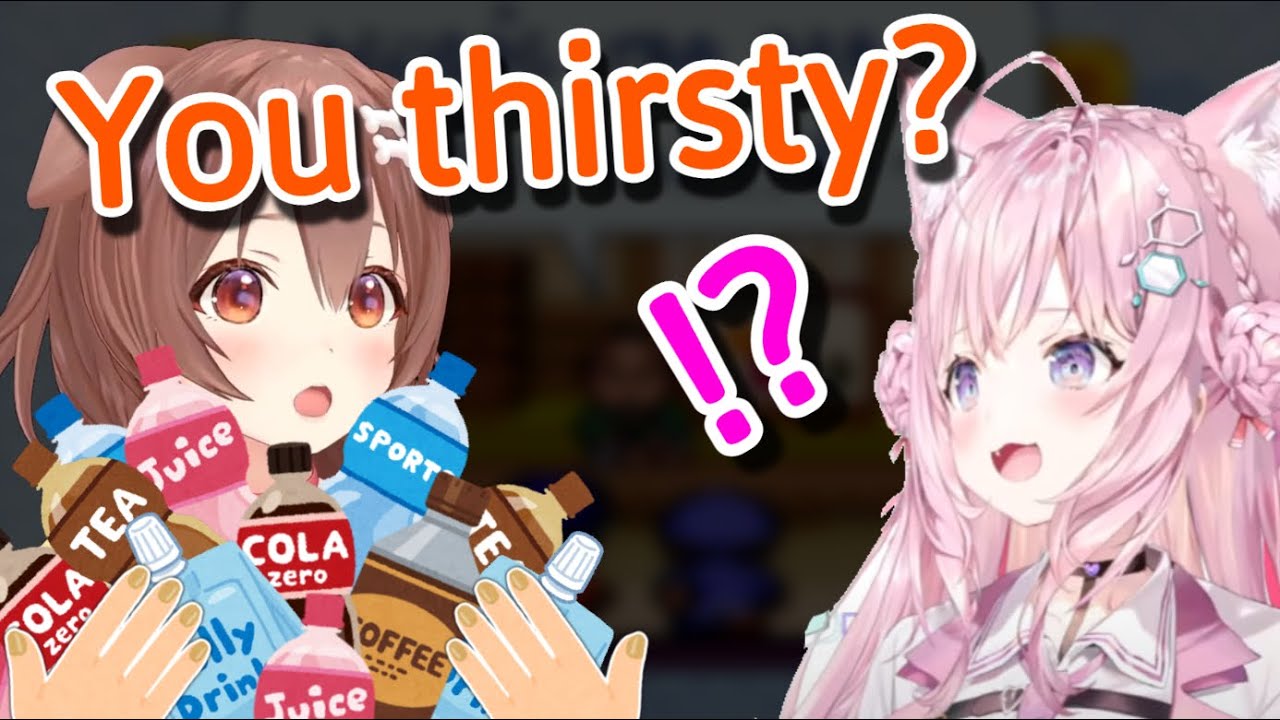 Korone Bought Way Too Many Drinks For Koyori During Their Off-Collab [Hololive]