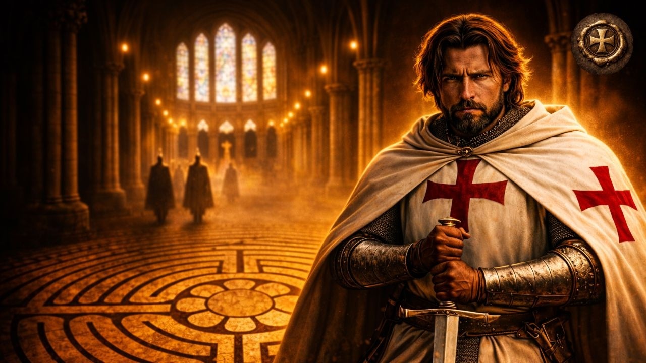 Música Templaria en Chartres ✠ El Laberinto Sagrado y el Misterio de los Hermanos del Temple