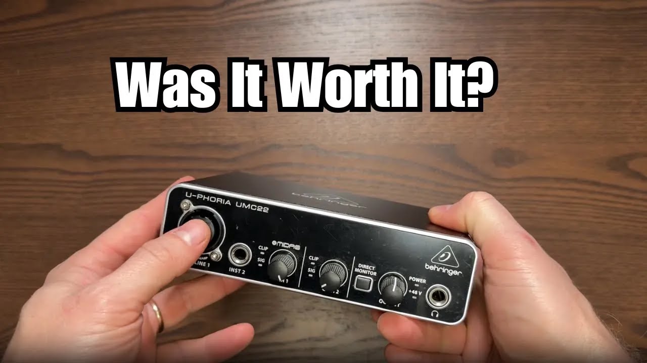 Recenzja interfejsu audio USB Behringer U Phoria UMC22