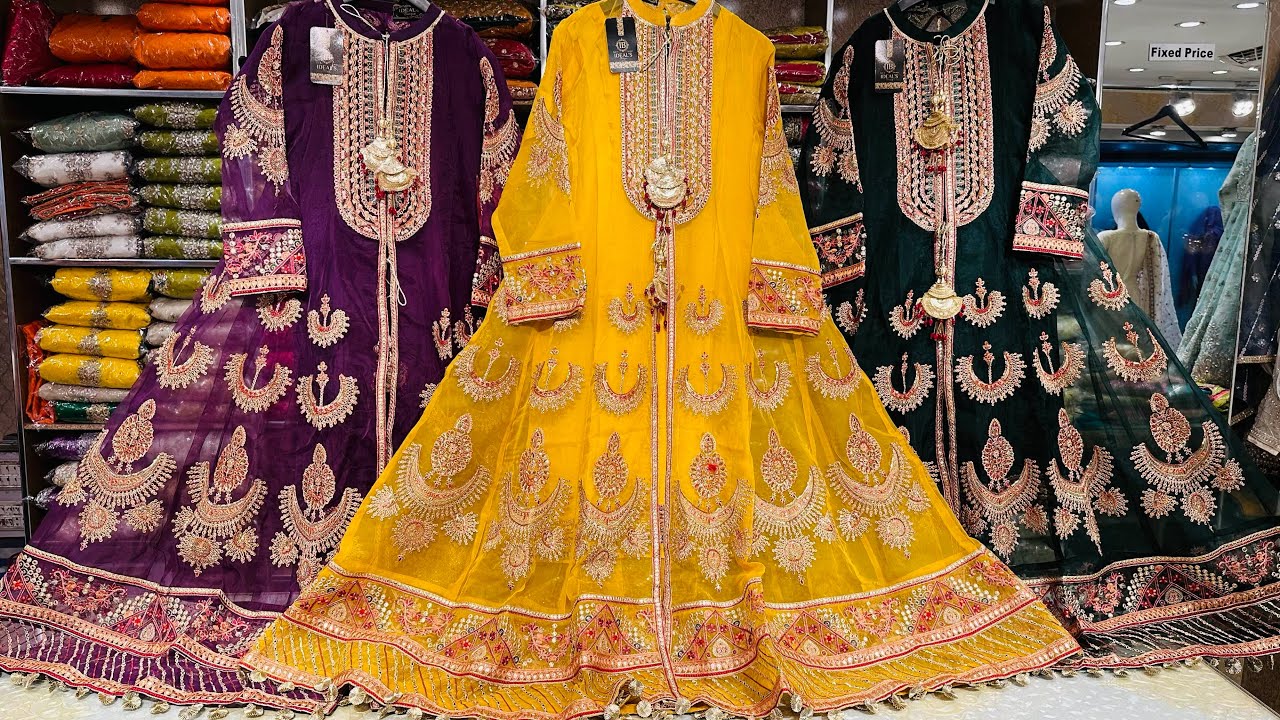 IDEAL BOUTIQUE 👑 Present 2023 Pakistani Designer Bridal & Party Wear Mehendi Barat Wedding Dresses