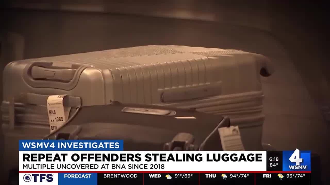 Repeat offenders stealing luggage at Nashville airport