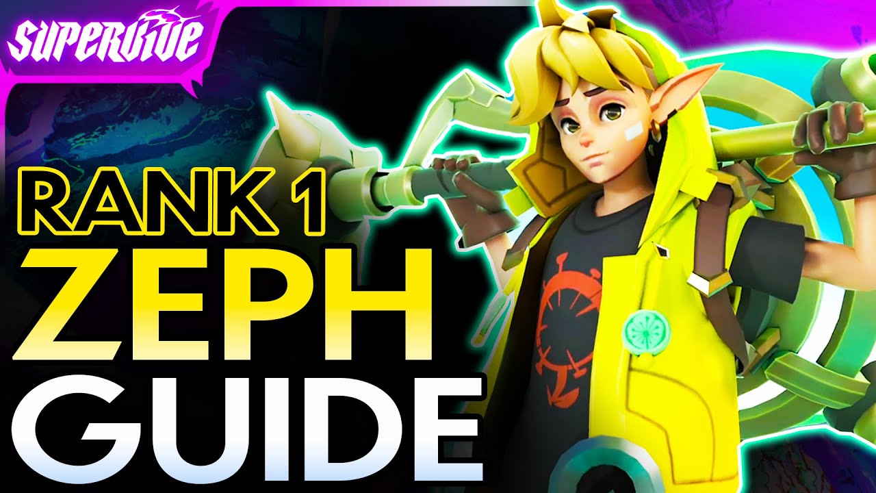 RANK 1 PEAK ZEPH GUIDE! - ABILITIES + HOW TO PLAY + ZEPH GAMEPLAY! || SUPERVIVE