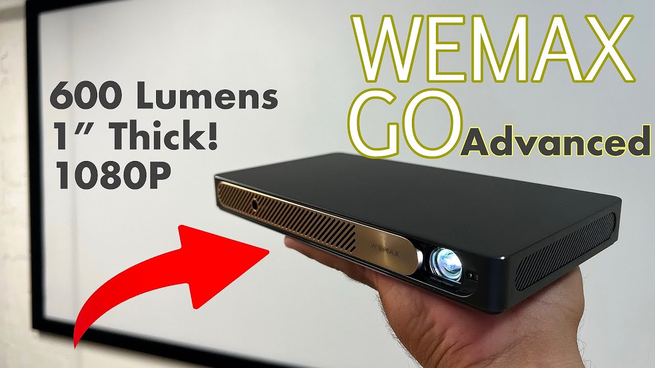Never Seen A Projector So Small, Yet So Powerful - Wemax Go Advanced
