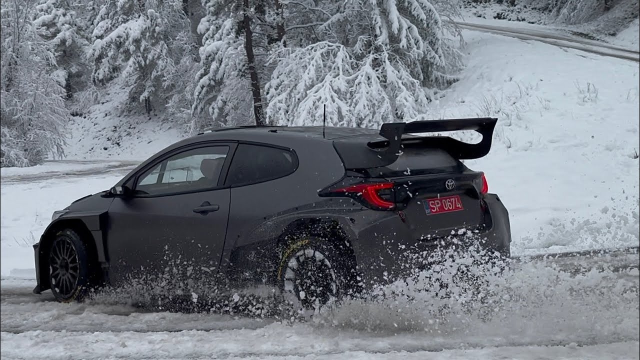 Test Toyota Yaris Rally2 - Oliver Solberg / Elliott Edmonson (HD)