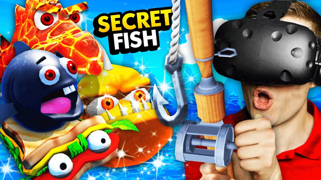 Catching EVERY LEGENDARY To Unlock SECRET FISH (Crazy Fishing VR Funny Gameplay)