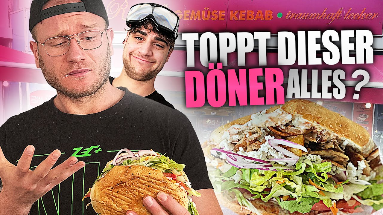 Ich teste @EliasN97 Empfehlung zum BESTEN D&Ouml;NER Deutschlands 