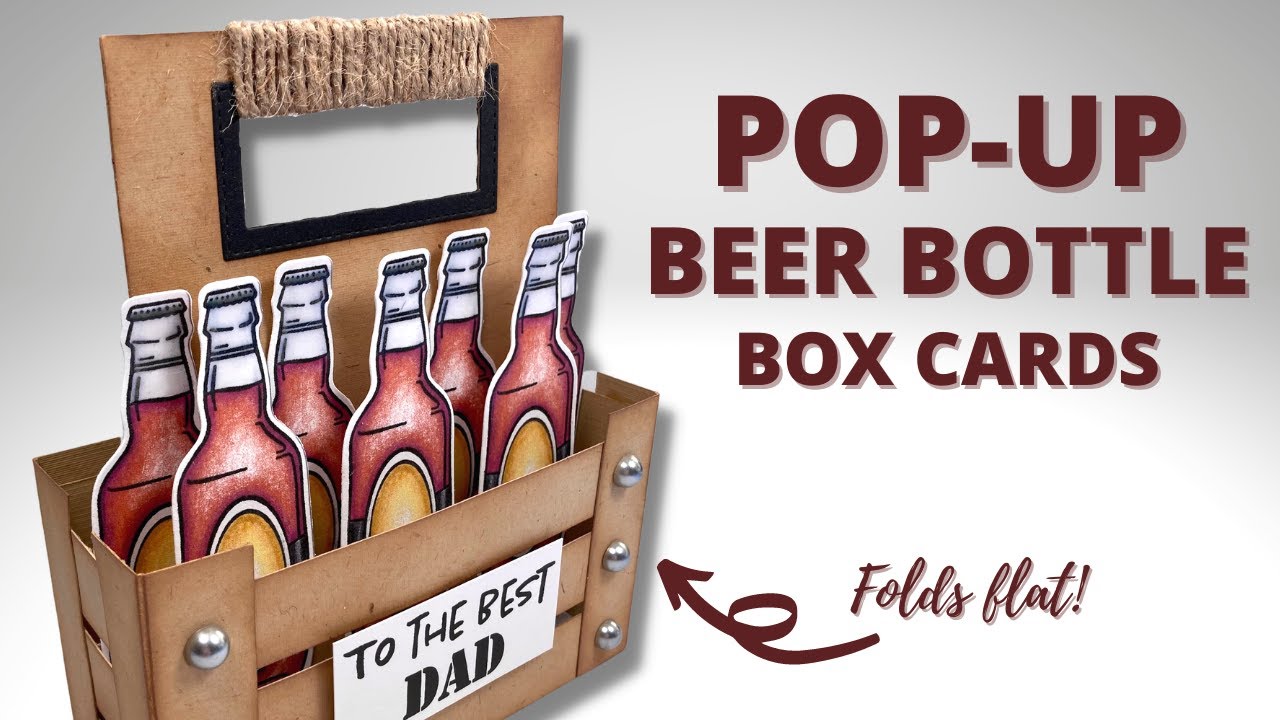 Pop-Up CRATE OR CADDY style BOX CARDS
