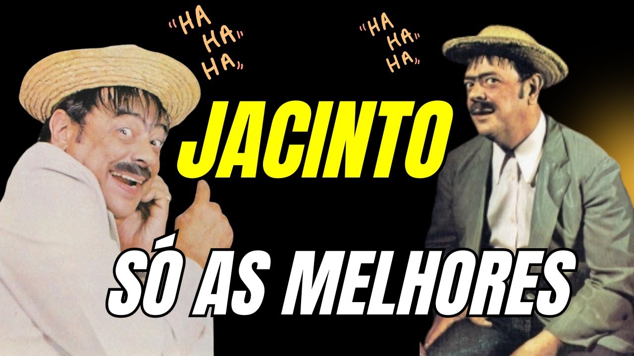 JACINTO S&Oacute; AS BOAS PRA RIR