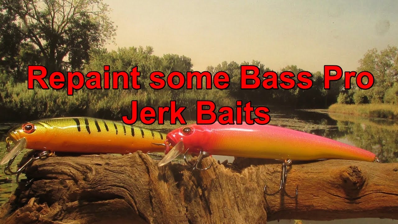 repaint jerk baits
