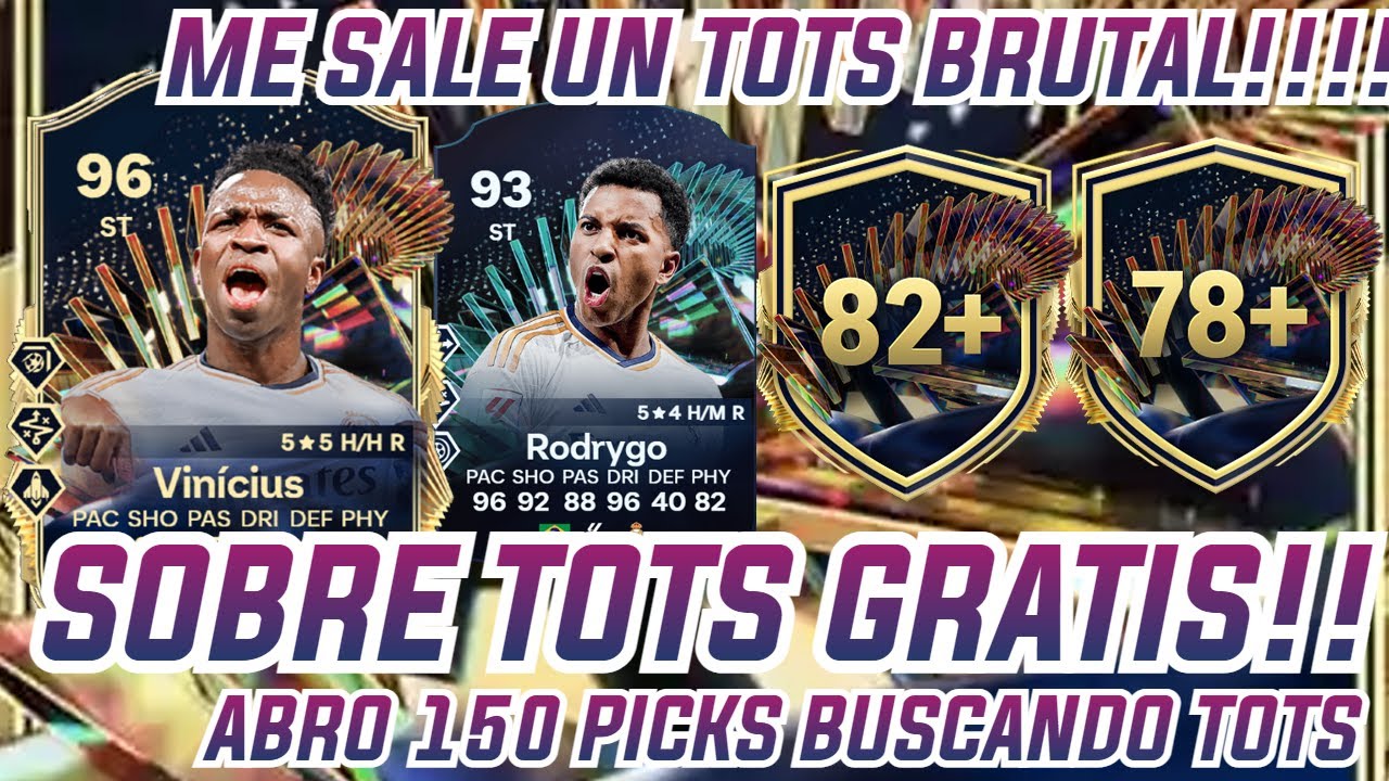 💣 ME SALE UN TOTS BRUTAL DE LA LIGA! SOBRE TOTS GRATIS! ABRO 150 PICK 82+ CON TOTS DE LA LIGA