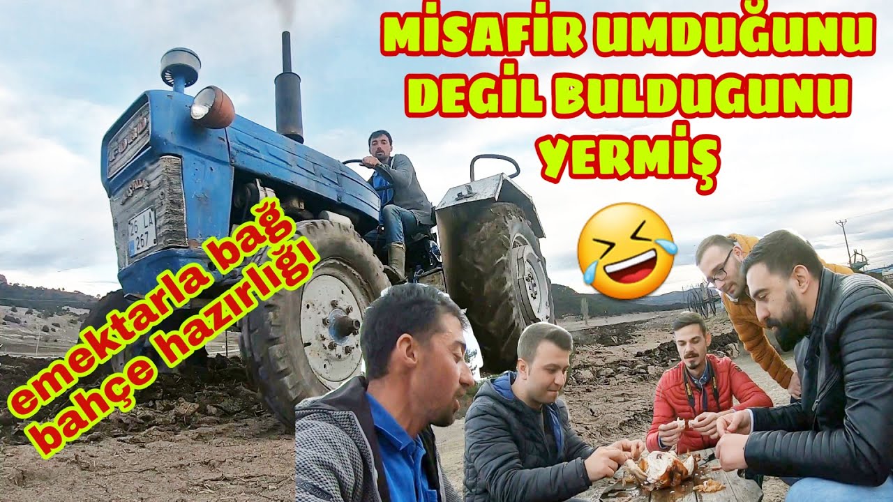 Toprağa düşen cemre ile çalışma zamanı.Misafirlige gelen takipcilerim.