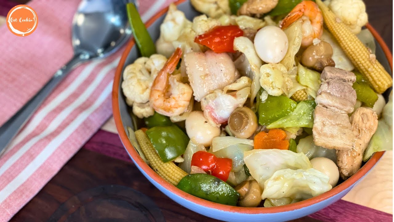 Filipino Chopsuey Recipe | Easy Chopsuey Recipe | Get Cookin'